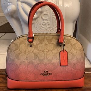 Coach Mini Sierra Satchel in Ombre Signature Canvas